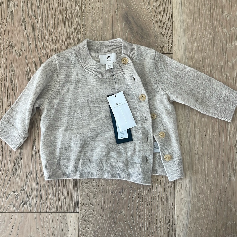 NWT banana republic cardigan 3-6 m